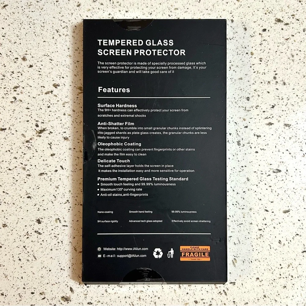 Ailun Glass Screen Protector Kit for iPhone